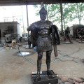 Hot sales life size Roman antique cast bronze warrior sculpture for outdoor decoration